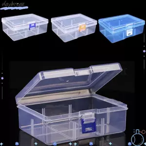 DAYBREAK 1 Cái Hộp Dụng Cụ Thiết Thực, Hộp May Vít Trong Suốt Hộp Trưng Bày Trang Sức, Dụng Cụ Thành Phần Dung Tích Lớn Chống Bụi Hộp Đựng Nhựa