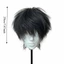 THEGIRL8B Nam Tóc Giả Có Nổ, Tóc Ngắn Thẳng Chịu Nhiệt Tổng Hợp, Đẹp Trai Tự Nhiên Toupee Lông Tơ Halloween Cosplay Tóc Giả Cho Nam