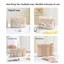 Hộp đựng mỹ phẩm lưới 3D Dây kéo làm mịn để lưu trữ an toàn Tổ chức chuyến đi kinh doanh