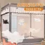 YHMSP3949 Ren Tự Dính Vải Miếng Dán Thích Hợp Cho Lưới Chống Muỗi Rèm Quần Áo Lỗ Liền Mạch Trắng Đen Hoa Thiết Kế Thêu