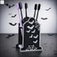 Giá đỡ bàn chải đánh răng Gothic Thiết kế dơi Nhà sắp xếp phòng tắm Giá đỡ bàn chải đánh răng 4 khe cho quầy phòng tắm