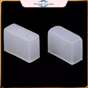 ĐIỆN 50 CÁI Dải neon 6x12MM Nắp cuối LED Đầu nối silicon Dải đèn LED chống nước Đèn neon.