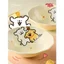 Một chút Nghịch Ngợm Dòng Chó Con Bộ Đồ Ăn Phô Mai Gốm Sứ Đĩa Sâu Bát Đẹp Quà Tặng Cô Gái Dễ Thương