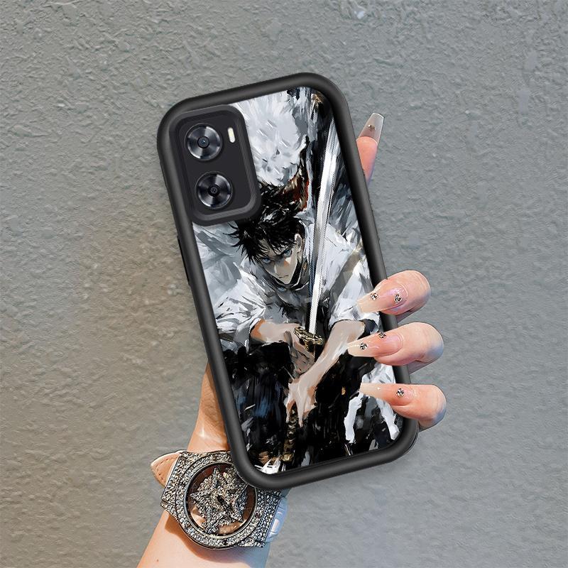 Áp dụng cho OPPO A57 4G A77 4G A77S 4G Vỏ điện thoại mềm màu kẹo silicon hoạt hình TPU Yuta Okkotsu Jujutsu Kaisen Sinh viên Angel Eye Ốp lưng chống sốc