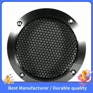 Nhôm Xe Tweeter Loa Lưới Tản Nhiệt Full Lưới Lưới Tản Nhiệt Để Tăng Cường Âm Thanh 4inch Đen