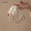 AqToCna Đảo Nhật Ký Phong Cách Kỳ Nghỉ Seashell sel Vuông Khăn Buộc Tóc Bohemian Phụ Kiện Tóc AqToCna
