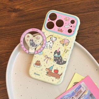[Sheren] Ốp điện thoại Graffiti Cat Thích hợp cho i17 16 15 14 13 12 11 pro max Vỏ bảo vệ chống sốc