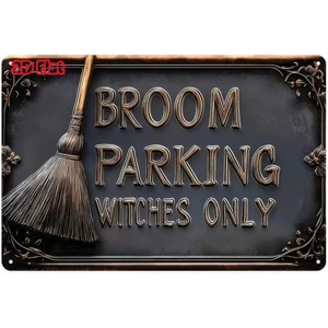 CIFbuy Vintage Phù Thủy Tín Hiệu Trang Trí Tường Thẩm Mỹ Trang Trí Phòng Ngủ Quà Tặng Halloween