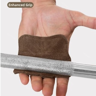 1 Cặp Găng Tay Tập Thể Dục Chống Trơn Trượt Bốn Ngón Tay Chống Mài Mòn Thoáng Khí Găng Tay Cử Tạ Hấp Thụ Sốc Huấn Luyện Bảo Vệ Lòng Bàn Tay