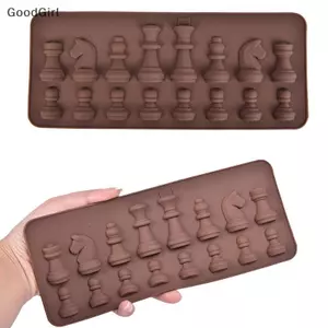 1 Khuôn Socola Silicon Cờ Vua Mới DIY Trang Trí Bánh Dụng Cụ Nấu Ăn Nhà Bếp VN