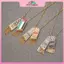MYPANDA Khăn quàng cổ bằng thép không gỉ Hình mặt dây chuyền Zircon United Arab Emirates Nelaces dành cho nam nữ Kufiya Qatar Chain Nelaces Trang sức.
