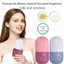 Springevenstar Khuôn lăn đá mặt silicon để giảm bọng mắt và dưỡng ẩm cho da Trị liệu lạnh có thể tái sử dụng Máy mát xa làm đẹp tại nhà Springevenstar