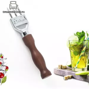 Nhíp băng Pi chắc chắn có tay cầm bằng gỗ nguyên khối bằng thép không gỉ Ba cánh VN