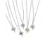 FANCIME "Soluna Nexus" Citrine Vòng cổ bạc thạch anh tháng 11