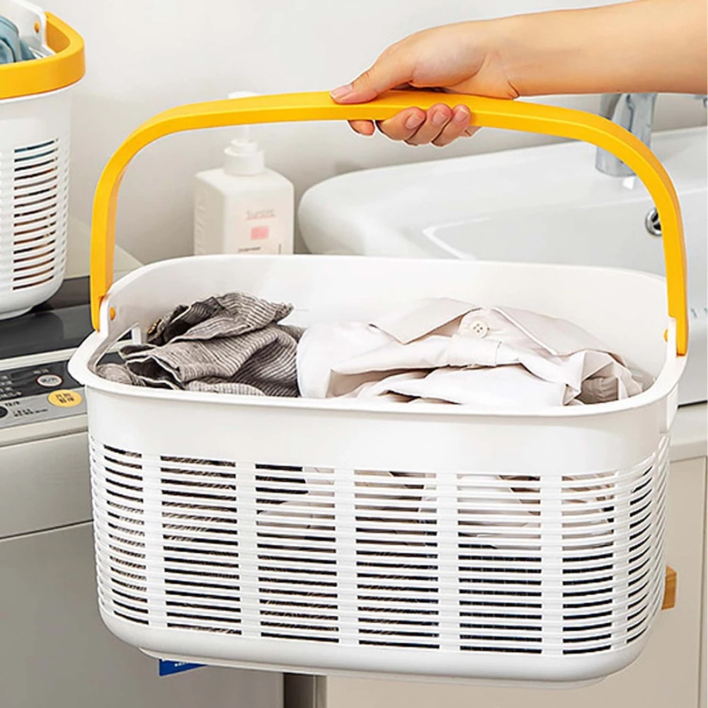 Giỏ Đựng Đồ Cá Nhân Treo Đầu Giường HomeMate, Giỏ Treo Nôi Em Bé Đựng Tã Bỉm Mỹ Phẩm Đa Năng, Nhựa PP Thoáng Khí