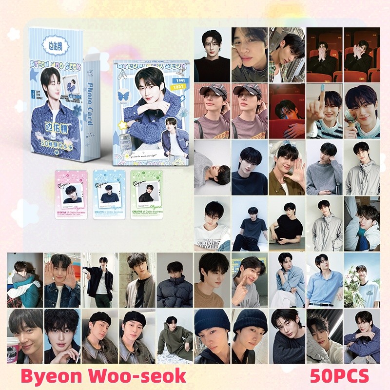 Bộ 50-55 Bài Hát Kang Kim You Jung Byeon Woo-seok laser Ba Chiều Photocards Diễn Viên Hàn Quốc Oppa TV xà phòng Drama Lomo Cards Photocards My Demon Kpop ba chiều Bưu Thiếp YM