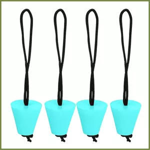 Phích cắm bình xăng cho thuyền Kayak 4 miếng có dây buộc 1.57 Inch Nút chặn thuyền Kayak đa năng cho thuyền tấn công ca nô kouvn