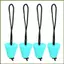 Phích cắm bình xăng cho thuyền Kayak 4 miếng có dây buộc 1.57 Inch Nút chặn thuyền Kayak đa năng cho thuyền tấn công ca nô kouvn
