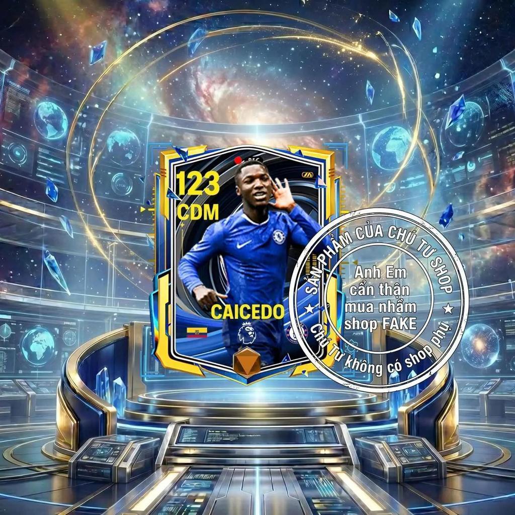 [Mùa PITCH PERFECT FCM] Móc Khóa Cầu Thủ Thẻ Cầu Thủ FC Mobile Mùa Thẻ 26TOTS  - Chú Tư Shop