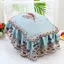 XYLBY14 Mục Vụ Hình Bầu Dục Nồi Cơm Bao Đa Năng Phong Cách Châu Âu Bao Khăn Vải Ren Nồi Cơm Điện Hộ Gia Đình Bao Vải Chống Bụi Bao