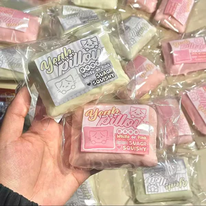 Gối Mèo Dễ Thương Phục Hồi Chậm Đồ Chơi Squishy Chất Liệu PU Mềm Đồ Chơi Giảm Lo Âu Cho Học Sinh Văn Phòng Chống Lo Âu Đồ Chơi Giải Nén