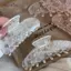 AqToCna Mới Người Phụ Nữ Hàn Quốc Cao Cấp Họa Tiết Ren Vuốt Tóc Barrettes Cô Gái Thời Trang Kẹp Tóc Mũ Phụ Kiện Tóc Kẹp Tóc AqToCna