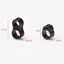 PYCOU 1 Ốp Lưng Tay Nắm Cửa, Nút Chặn Cửa Silicon PVC, Bền Không Khoan Chống Va Chạm Núm Cửa Silicon Bảo Vệ Văn Phòng Tại Nhà