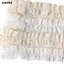 Viền ren SMILE, Ruy băng thêu thiết kế xếp li, Đồ may vá Trang trí bằng vải Cotton