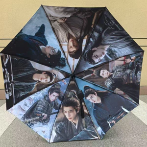 Spike Price Chase Jade Thank You Giấy chứng nhận Sun Umbrella Fun Zhang Linghe Sun Umbrella Xu hướng thời trang Tấm che nắng Quà tặng & & --