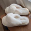 Dép thông thường VN XIXITIAO, Chất liệu PPR, Giày đế bằng Cotton, Ấm áp, Màu trơn thời trang, Thích hợp cho mùa thu đông, Chỉ dành cho nữ.