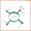 Giá đỡ cây kim loại bằng sắt đơn giản cố định cây cho ngoài trời (Đường kính 10cm, có vít) erkenai