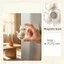 Nam châm lưu niệm tóc SMILE, Nam châm tủ lạnh tưởng niệm thú cưng từ tính trong suốt, Lưu trữ râu Hình mèo Cá tính Nam châm lưu trữ từ tính nhẹ Trang trí nội thất