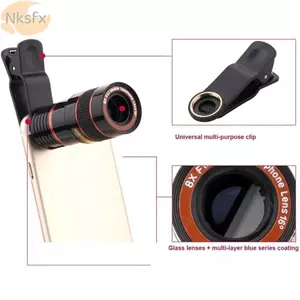 Kính thiên văn NKSFX HD Universal 8X / 12X cho hầu hết các loại điện thoại di động Zoom quang học