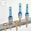 Houdou 1 / 4 Cái Ratchet Soet Batch Adapter Dụng Cụ Cờ Lê Tay Kim Loại 8mm Lục Giác Shank Tác Động Soets Cờ Lê Máy Khoan Điện Chuyển Đổi VN