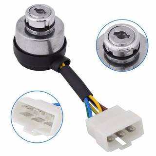 (COD) 4 / 6 Dây Cách Máy Phát Điện Xăng Khởi Động Chìa Khóa Công Tắc Tôm Cho 2-3KW 168F Và 5-8kw 188F Phụ Kiện Máy Phát Điện