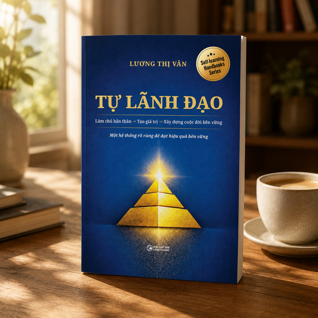 Sách - Tự Lãnh Đạo: Làm chủ bản thân → Tạo giá trị → Xây dựng cuộc đười bền vững - Lương Thị Vân SDV