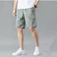 Quần short đi biển in họa tiết lá mùa hè dáng rộng thời trang nam quần short đi biển thông thường