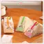 JRP 100 Chiếc Sandwich Nhựa Paaging Trong Suốt Tam Giác Túi Cho Bánh Mì Mông Túi Sinh Nhật Trang Trí Điều Trị JRP