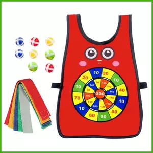 Dính Vest Bóng Trò Chơi Phản Ứng Huấn Luyện Vest Trò Chơi Dính Bóng Ném Trò Chơi Dành Cho Người Lớn Trẻ Em Thanh Niên Bãi Biển Sân Sau wipqsvn