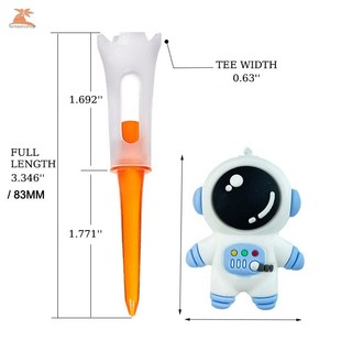 Áo thun chơi gôn phi hành gia hoạt hình - 83mm có dây chống mất và bóng gai