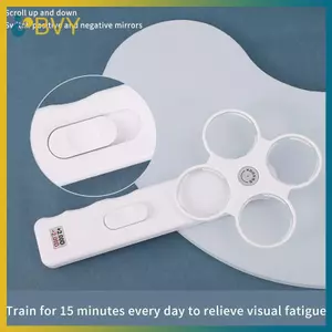 BVY Chất Lượng Tốt Bán Tự Động 4 Ống Kính Nhựa Quang Học Flipper Giá Đỡ Nhãn Khoa Thiết Bị Quang Học Occcluder Để Huấn Luyện Mắt.