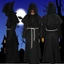 Trang phục tu sĩ kitô giáo thời trung cổ cho Halloween Áo choàng dài, Mũ nhọn, Halloween, Thời Trung Cổ