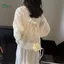 Springevenstar Tinh Tế Phong Cách Bohemian Móc Bapa Màu Trơn Túi Đeo Vai Cho Hoạt Động Hàng Ngày Springevenstar