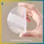 BVY Soft Silicone Gel Powder Puff Sponge cho Body Lotion Face Foundation Trong suốt Không có bột ăn Puff Applicator Tools.