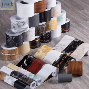 JVSUB Dây Eo Giấy Dán Tường PVC Đường Váy Chống Thấm Nước Tự Dính Dán Tường Biên Giới Dán