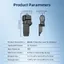 PYCOU Gimbal Bảo vệ camera, Flip Cover Bảo vệ màn hình di động, Vỏ ống kính chống trầy xước nhẹ cho DJI Osmo Pocket 4 Phụ kiện máy ảnh Gimbal