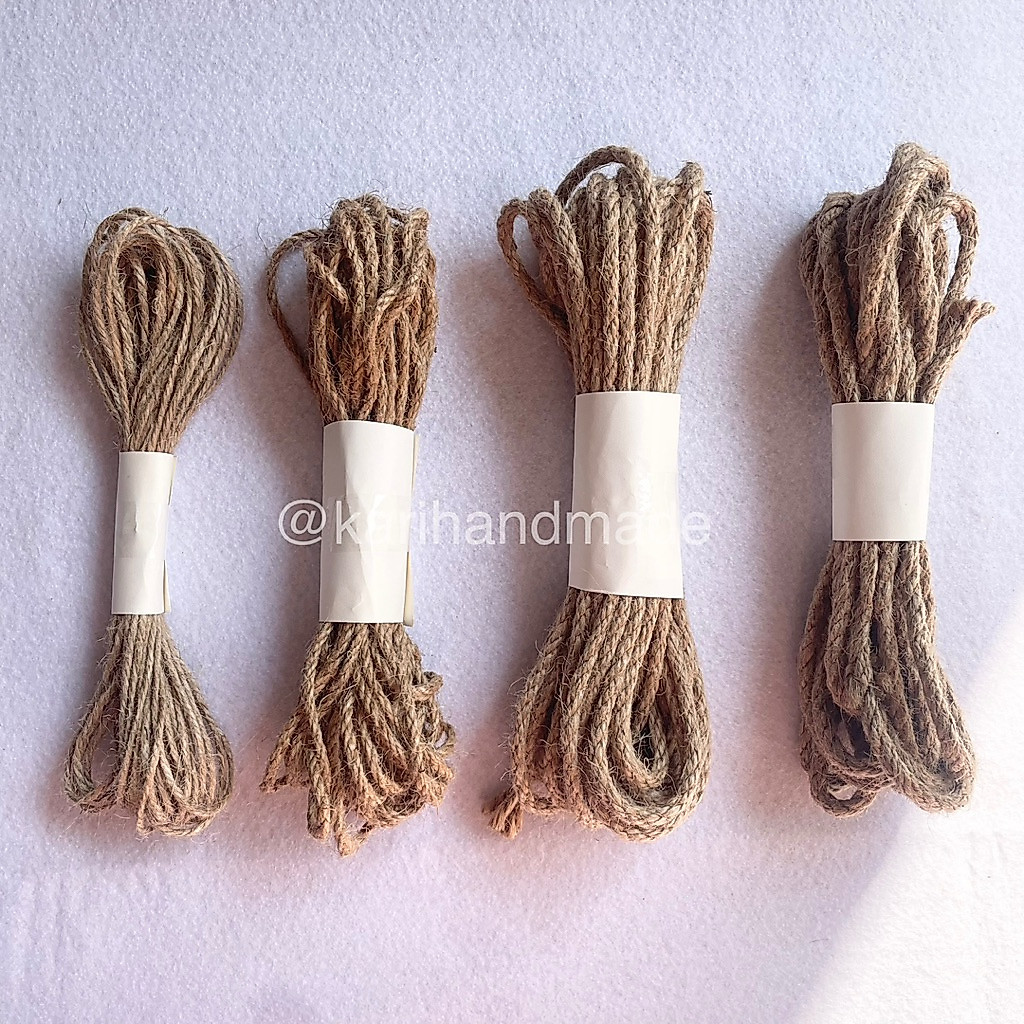 10 mét sợi dây thừng trang trí gói quà handmade sợi cói sợi đay