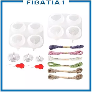 Bộ Dụng Cụ Làm Xà Phòng DIY Khay Silicon Có Thể Tái Sử Dụng Máy Làm Nến Thủ Công Handmade Thích Hợp Cho Cha Mẹ Trẻ Em Thủ Công Các Phiên Lớp Học Dự Án Nghệ Thuật Creati