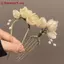 ZK Vintage Magnolia Hợp Kim Kẹp Tóc Trang Trí Thanh Lịch Lược Tóc Phụ Kiện Tóc VN
