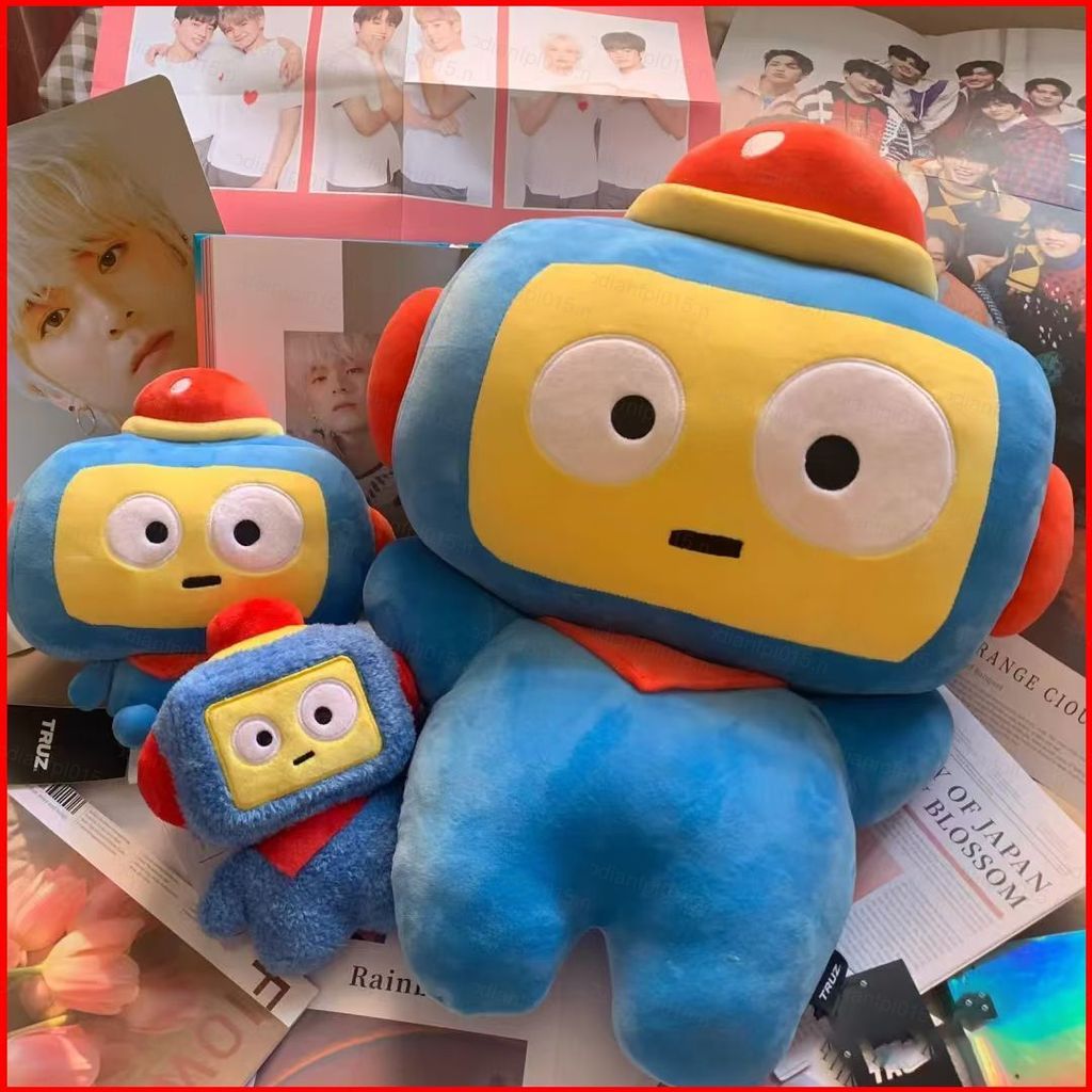 PF TREASURE TRUZ LAWOO HIKUN Robot Mèo ngôi sao năm cánh đồ chơi nhồi bông đồ chơi sang trọng cho trẻ em bé gái